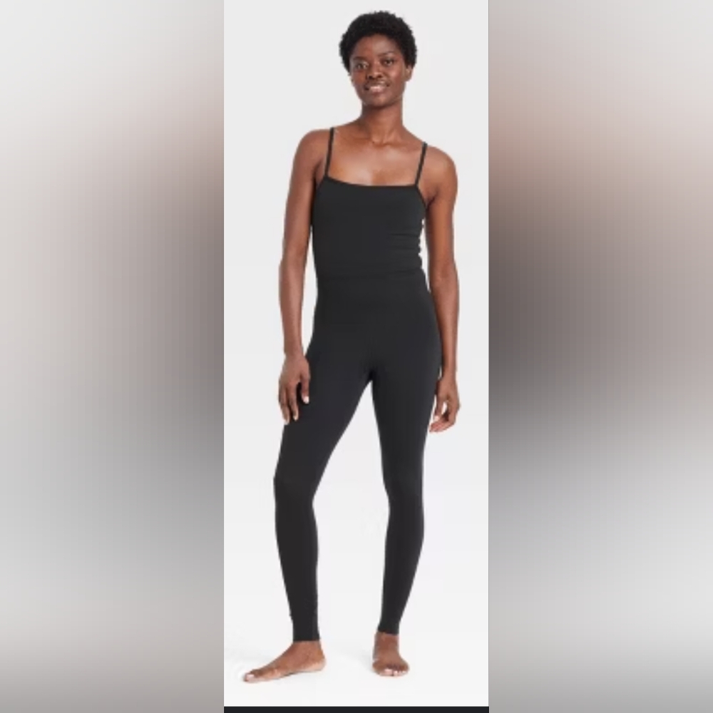 All In Motion Women's Black Activewear Jumpsuit